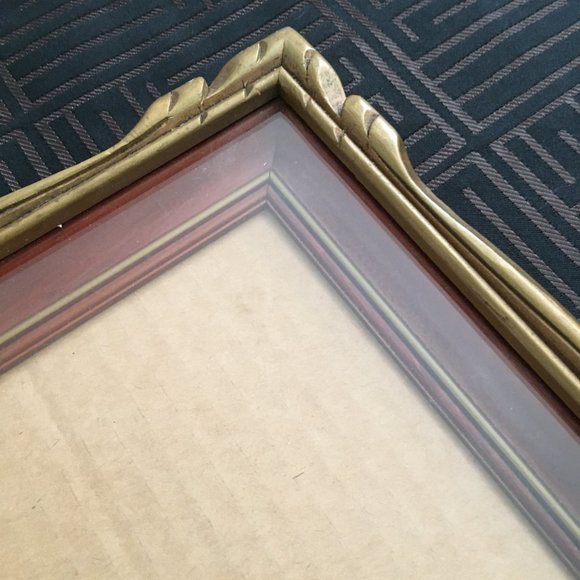 Vintage Wooden Handmade Shadow Box Frame with 'Le Petit Prince' Print - Picture 6 of 14